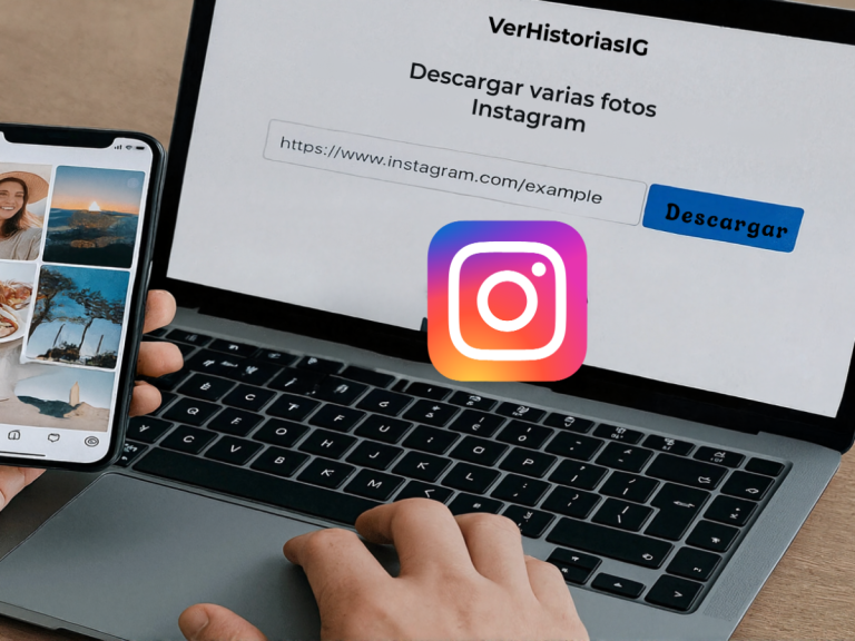 Cómo Descargar Varias Fotos Instagram Con la Herramienta VerHistoriasIG: