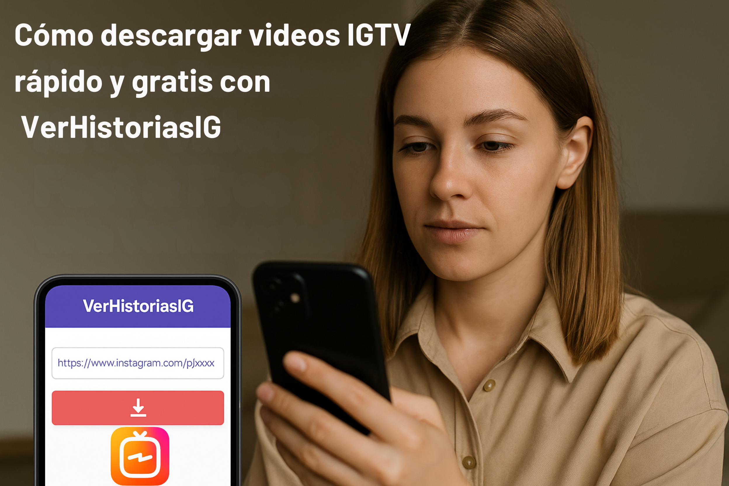 Cómo Descargar Videos IGTV Rápido y Gratis Con VerHistoriasIG