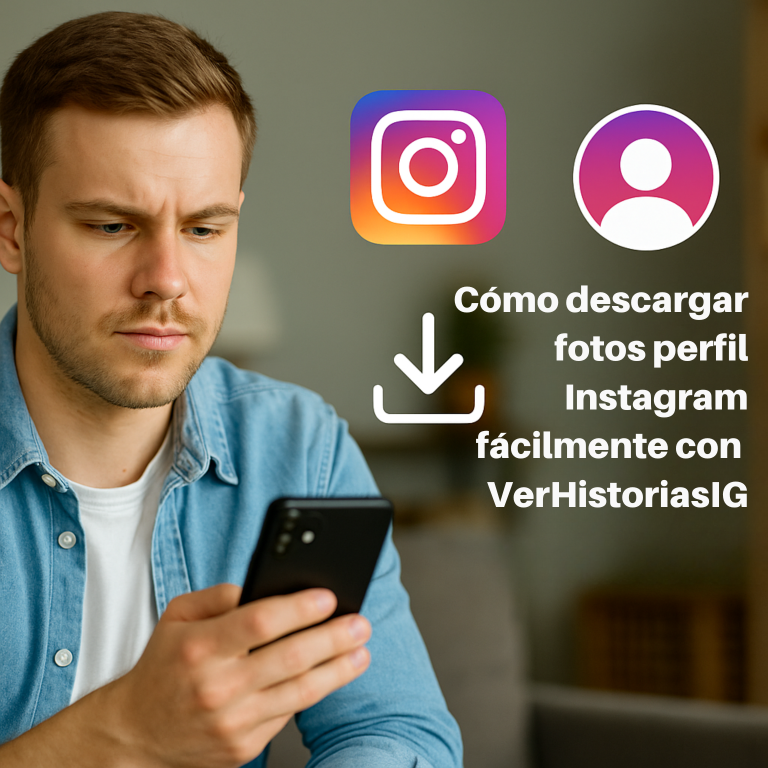 Cómo Descargar Fotos Perfil Instagram Fácilmente Con VerHistoriasIG