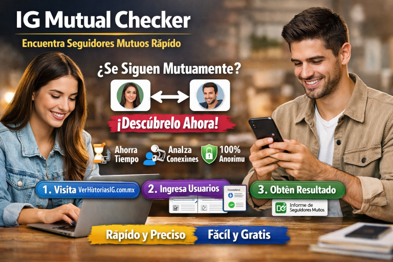 IG Mutual Comprobador– Encuentra Seguidores Mutuos Rápido